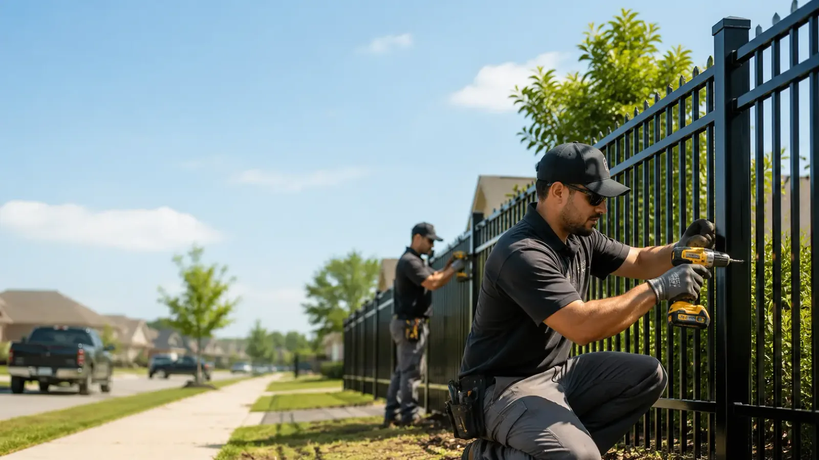 Metal Fence Installation in Liberty, IN